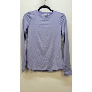 Zella Women's Crew Neck Long Sleeves Shirt Small